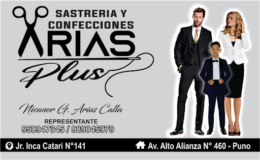 SASTRERIA Y CONFECCIONES ARIAS PLUS